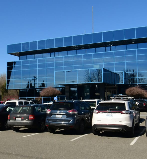 Photo of the office building exterior